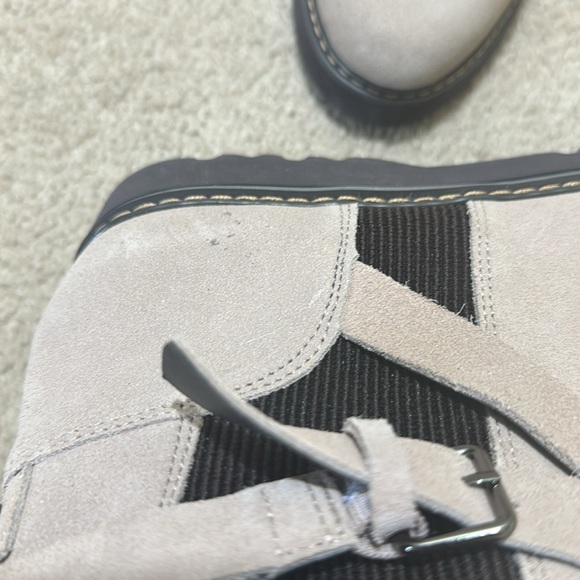 NWOT DONALD PLINER Leather Suede Boots Size 8.5 M - Picture 9 of 11